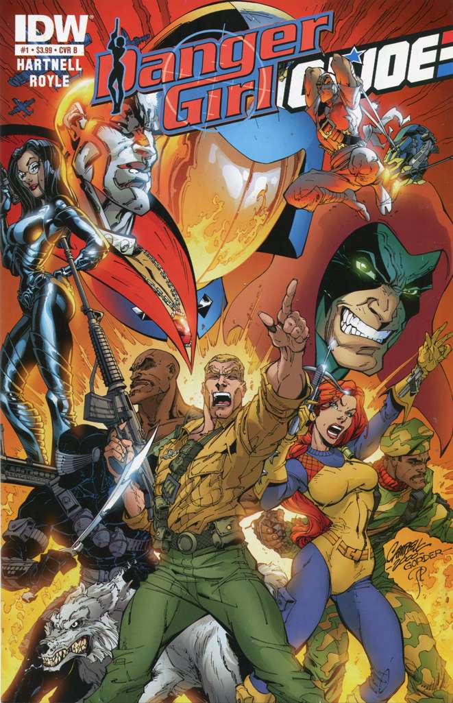 Danger Girl/G.I. Joe #1 Variation B