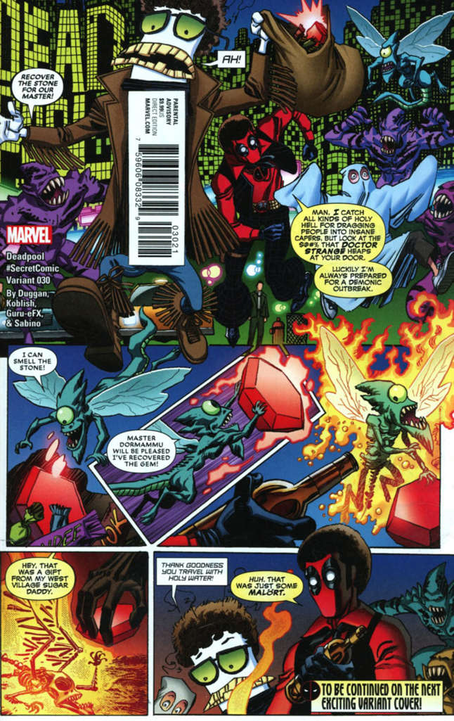 Deadpool (5th Series) #30 Variation A