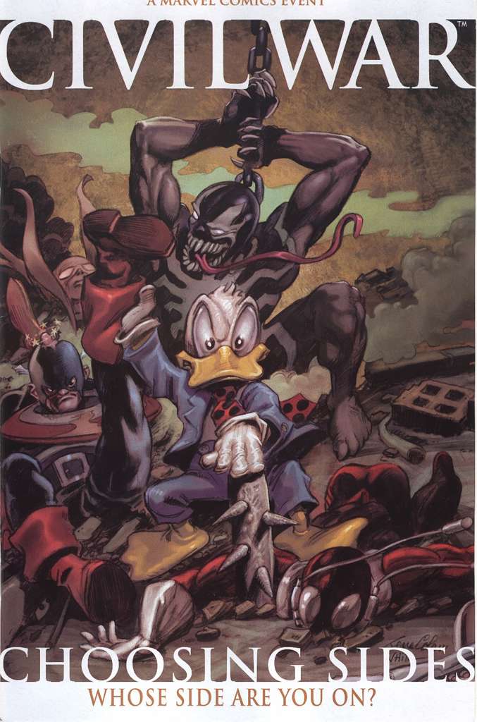 Civil War: Choosing Sides #1  - 2nd printing