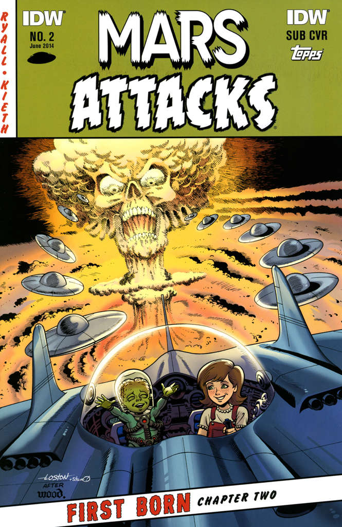 Mars Attacks First Born #2 Variation A