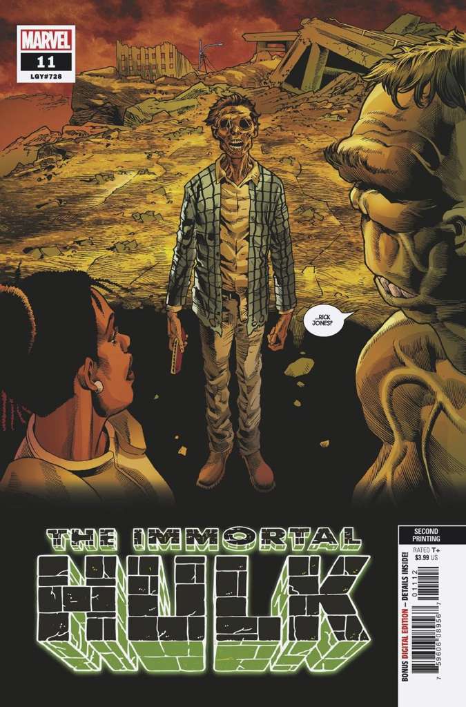 Immortal Hulk #11  - 2nd printing