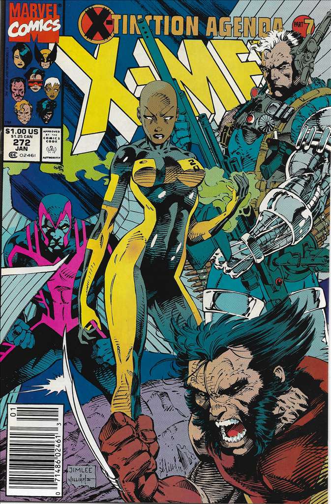 The Uncanny X-Men #272 Newsstand Edition