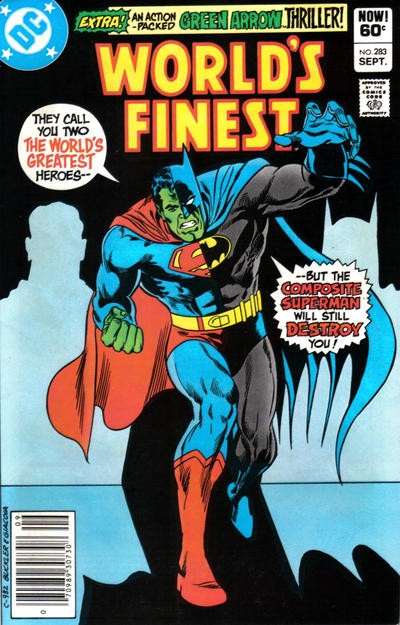 World’s Finest Comics #283 Newsstand Edition