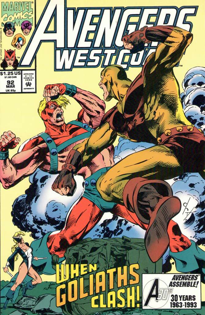 Avengers West Coast #92
