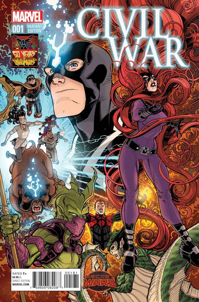 Civil War (2nd Series) #1 Variation C