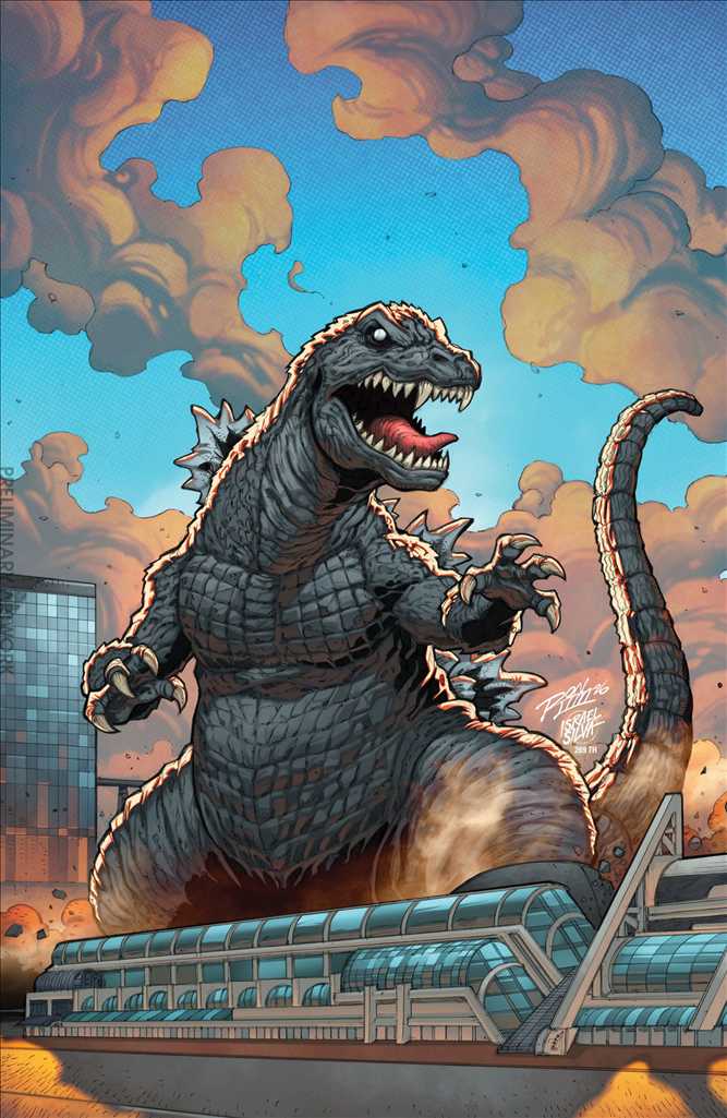 Godzilla Vs. America: San Diego #1 Variation C