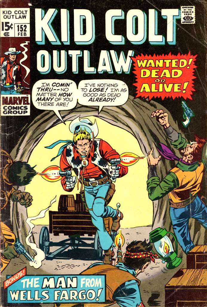 Kid Colt Outlaw #152