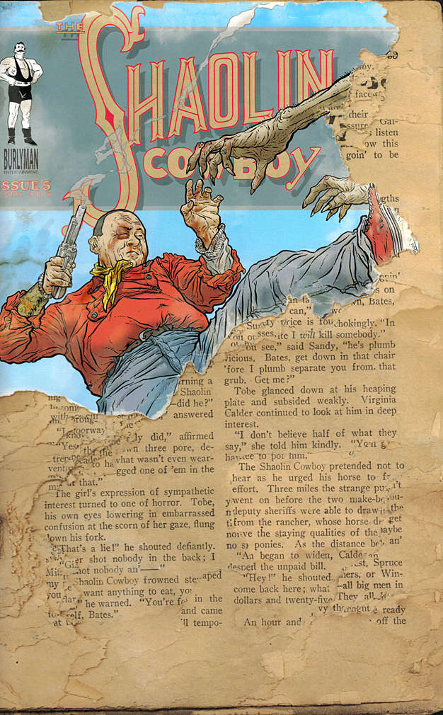 Shaolin Cowboy #5 Variation B