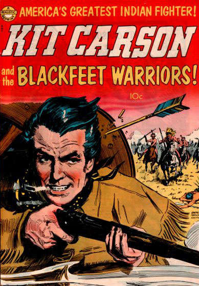 Kit Carson and the Blackfeet Warriors