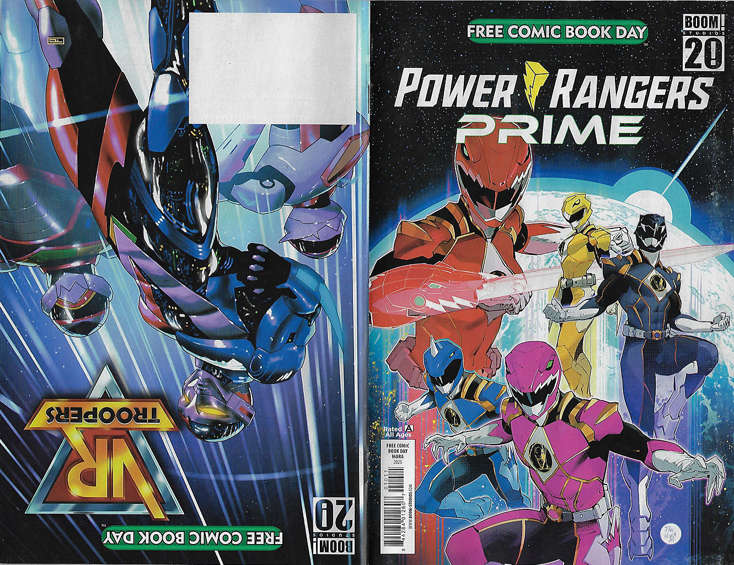 Power Rangers Prime/VR Troopers FCBD Special