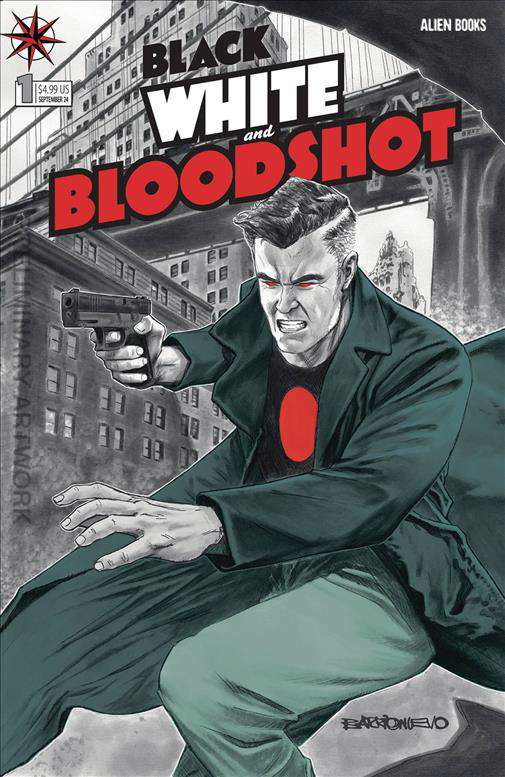 Black, White, & Bloodshot #1 Variation C