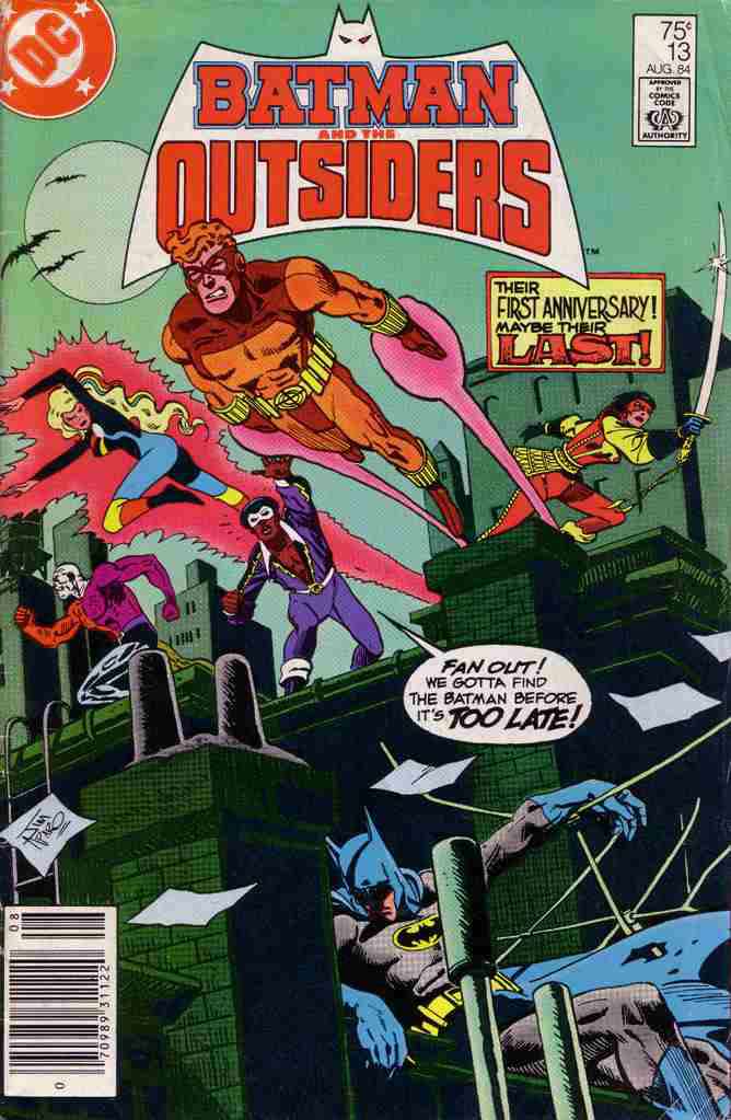 Batman and the Outsiders #13 Newsstand Edition