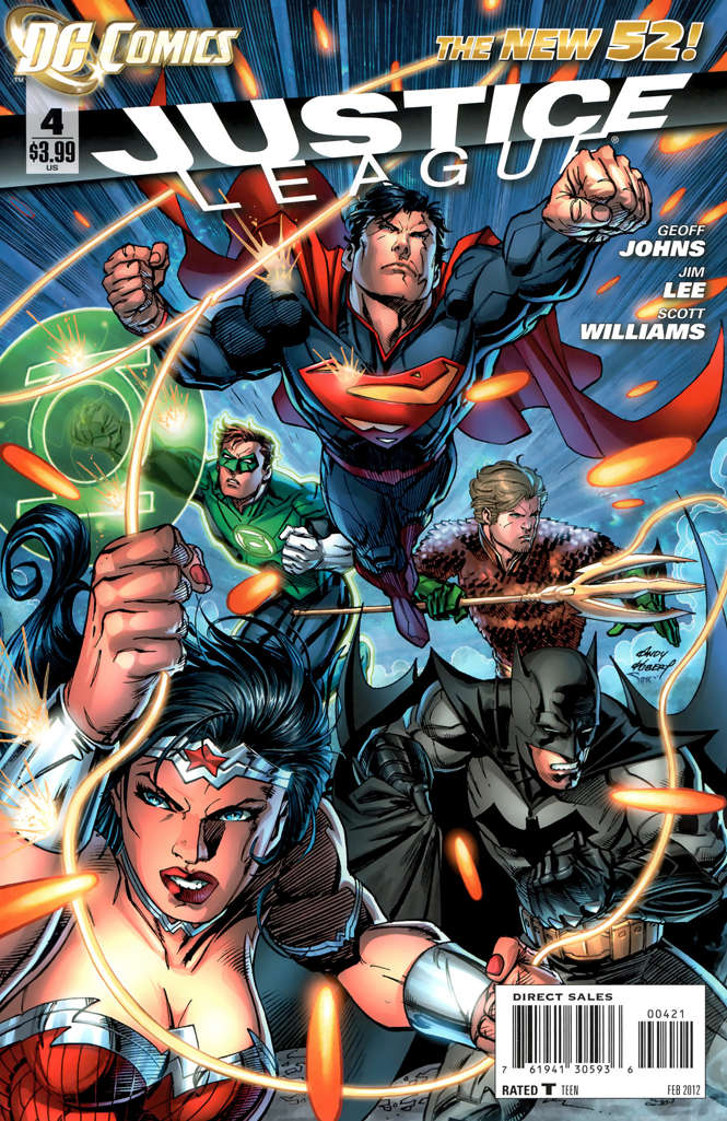 Justice League (2nd Series) #4 Variation A