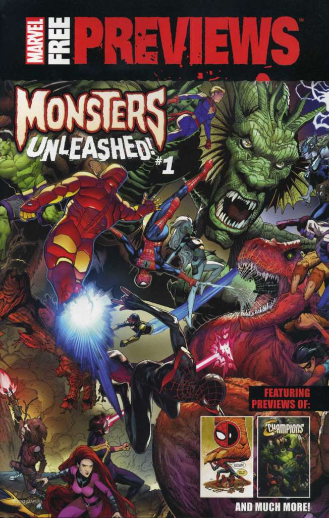 Marvel Free Previews Monsters Unleashed #1