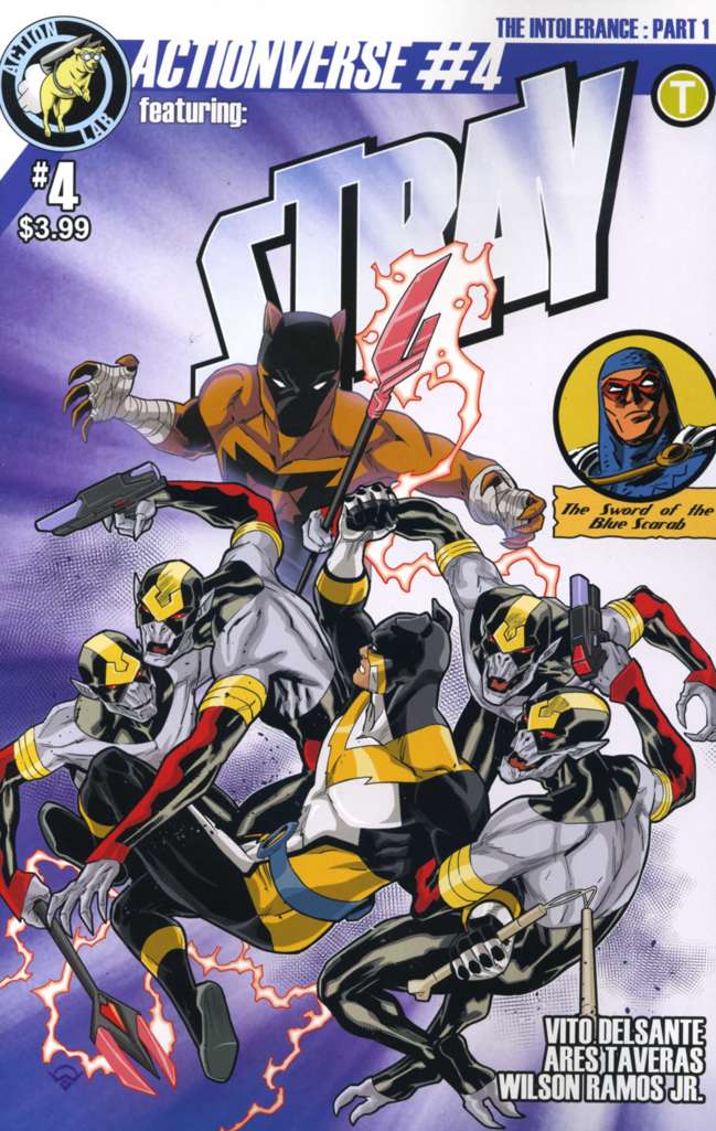 Actionverse, Featuring Stray #4 Variation A