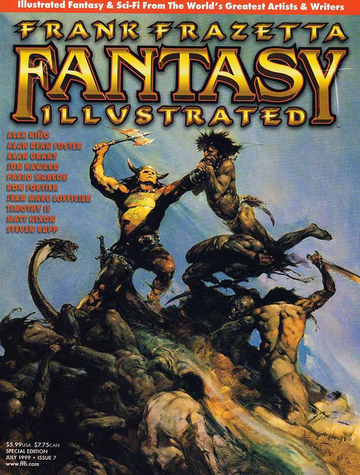 Frank Frazetta Fantasy Illustrated #7