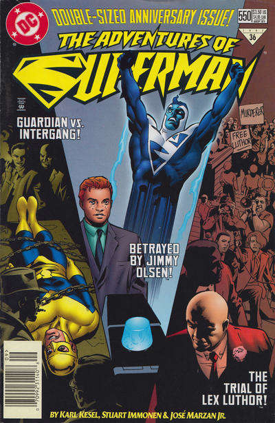 Adventures of Superman #550 Newsstand Edition
