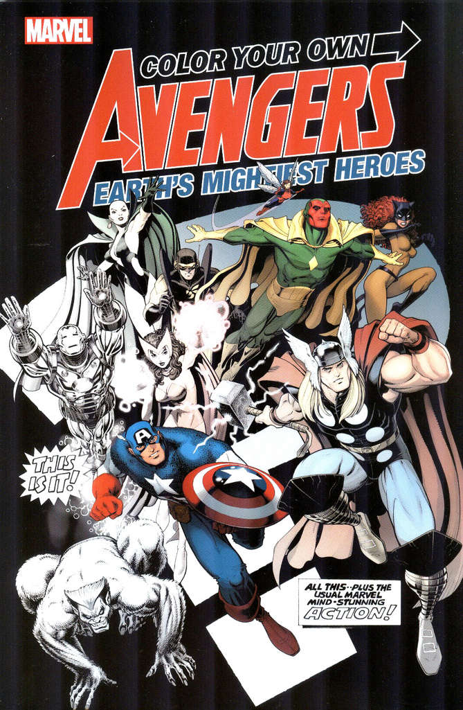 Color Your Own Avengers #2