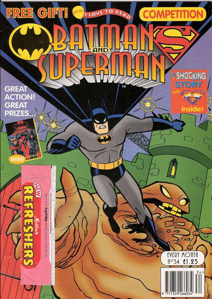 I Love to Read—Batman and Superman #34