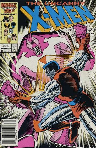 The Uncanny X-Men #209 Newsstand Edition