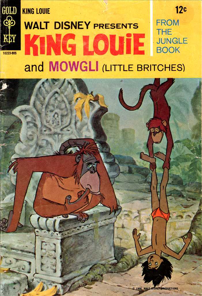 King Louie and Mowgli