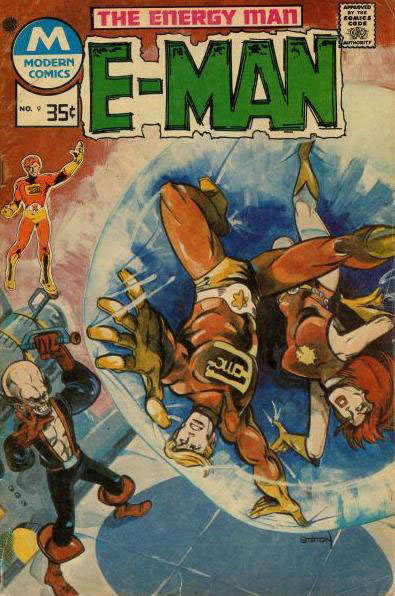E-Man (1st Series) #9  - 2nd printing
