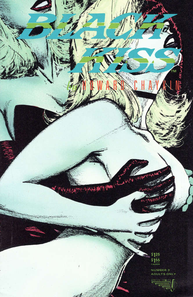 Black Kiss #3  - 2nd printing