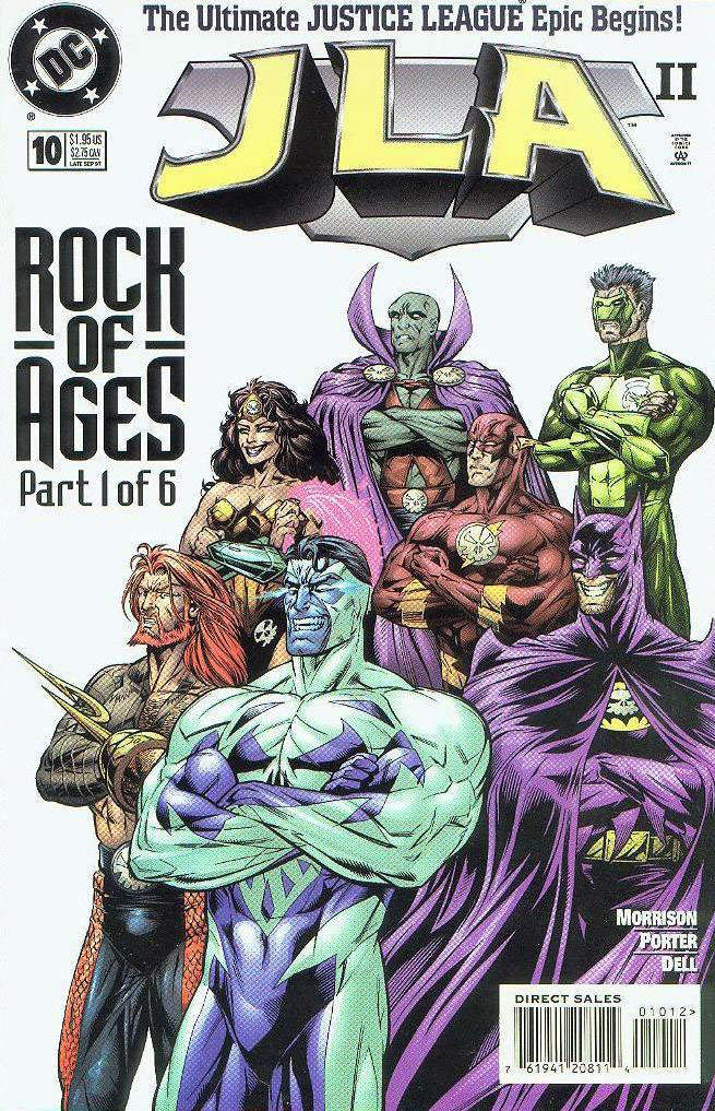 JLA #10  - 2nd printing