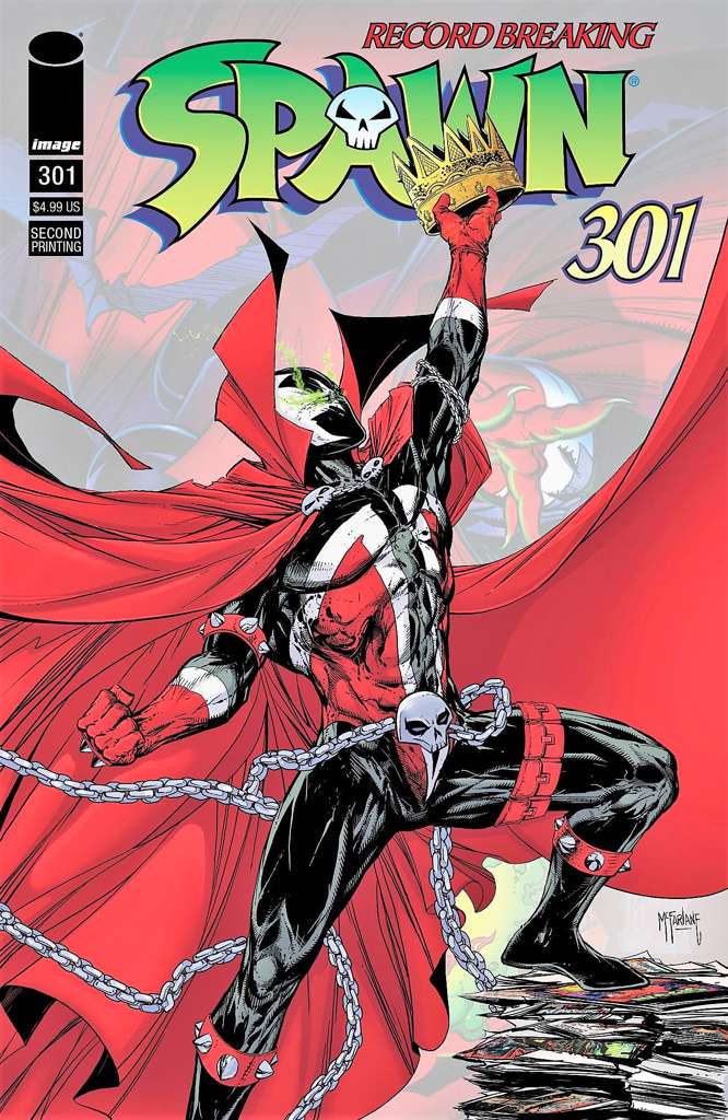 Spawn #301  - 2nd printing