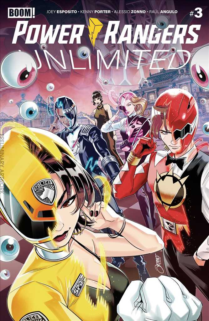 Power Rangers Unlimited #3 Variation A