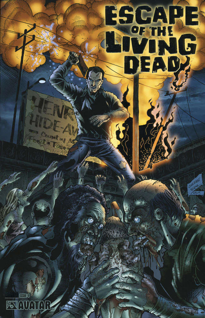 Escape of the Living Dead #4 Variation E