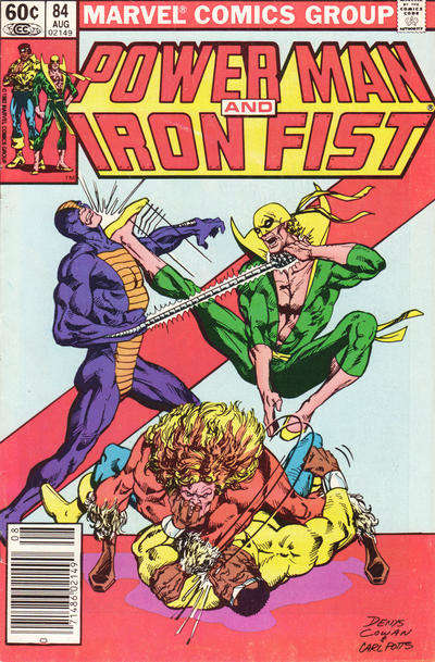 Power Man & Iron Fist #84 Newsstand Edition