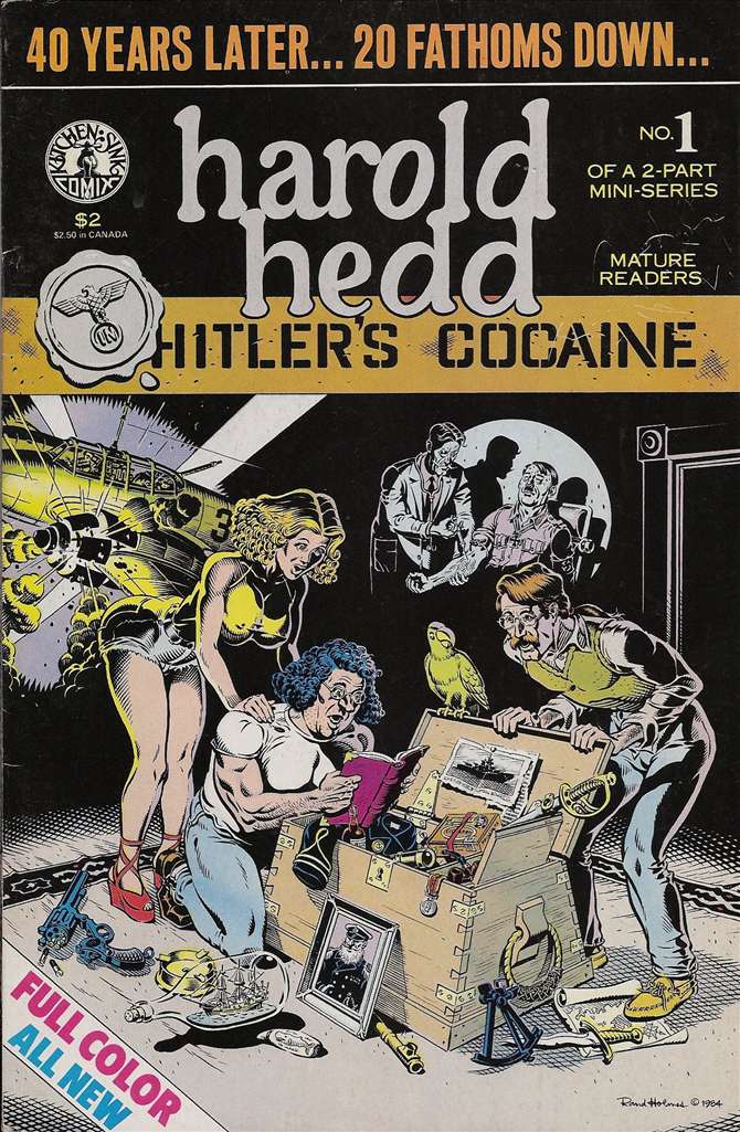 Harold Hedd in “Hitler’s Cocaine”