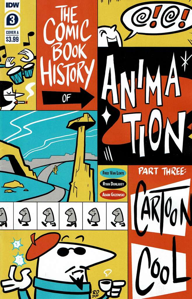 Comic Book History of Animation #3 Variation A