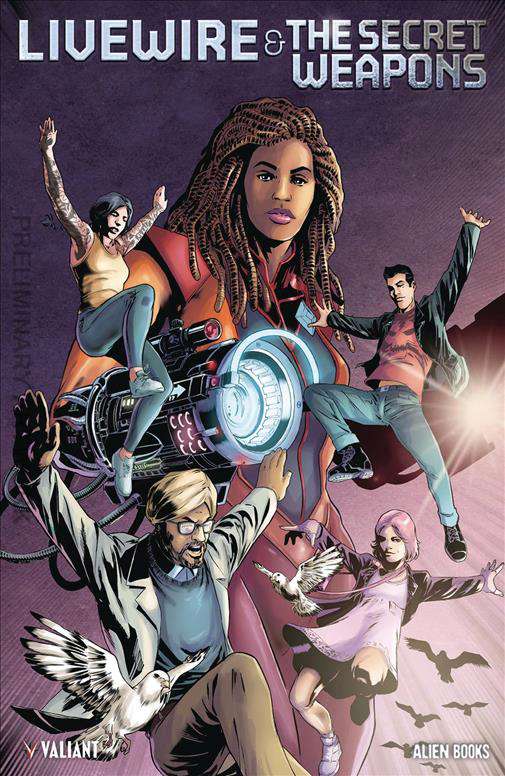 Livewire & The Secret Weapons #1 Variation B
