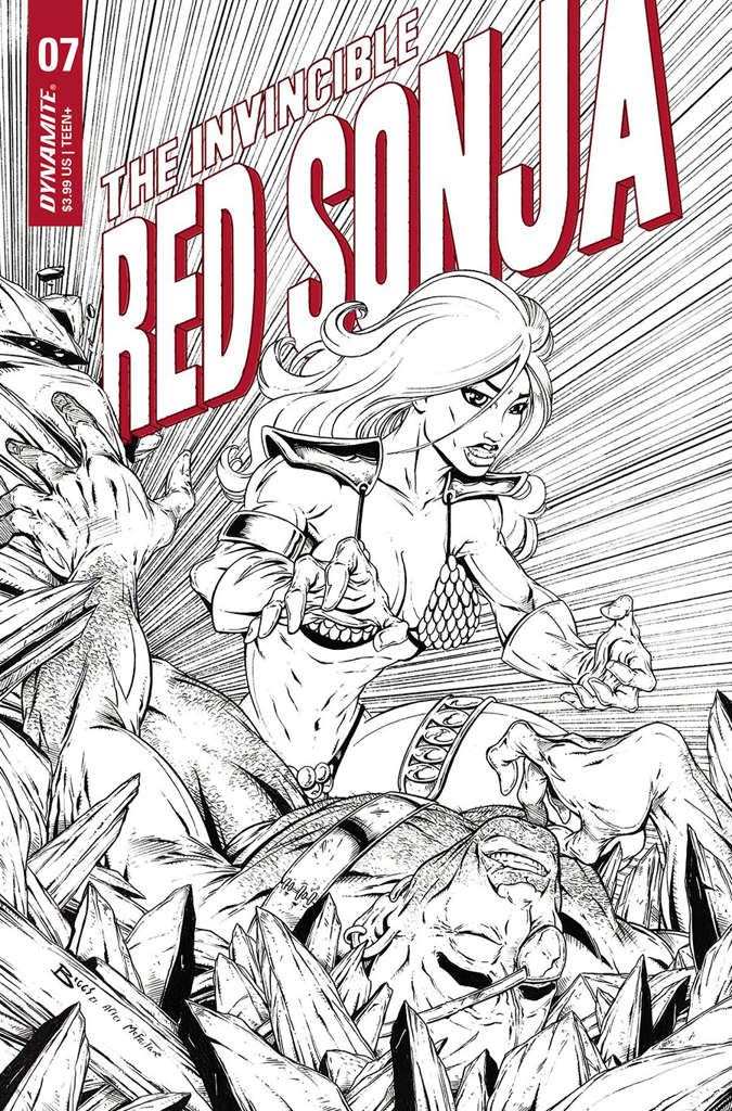 The Invincible Red Sonja #7 Variation Q