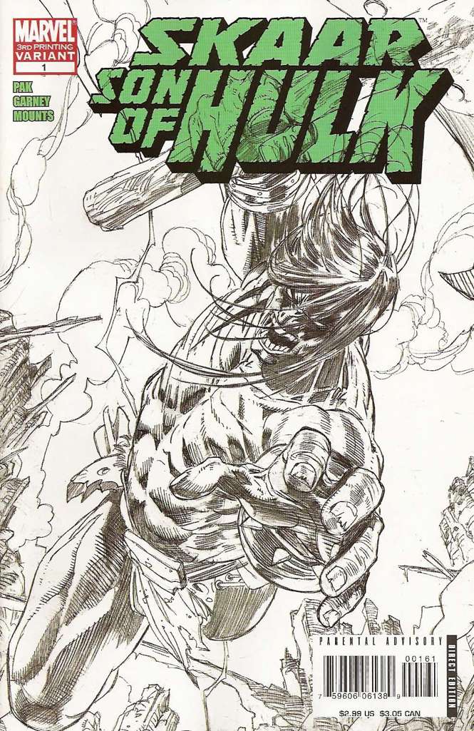 Skaar: Son of Hulk #1  - 3rd printing