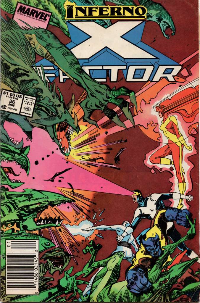 X-Factor #36 Newsstand Edition