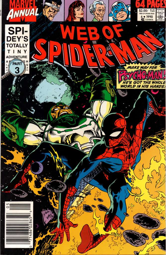 The Web of Spider-Man Annual #6 Newsstand Edition