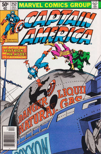 Captain America (1st Series) #252 Newsstand Edition