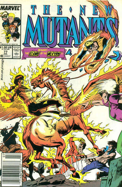 The New Mutants #77 Newsstand Edition