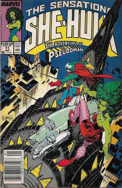 The Sensational She-Hulk #11 Newsstand Edition
