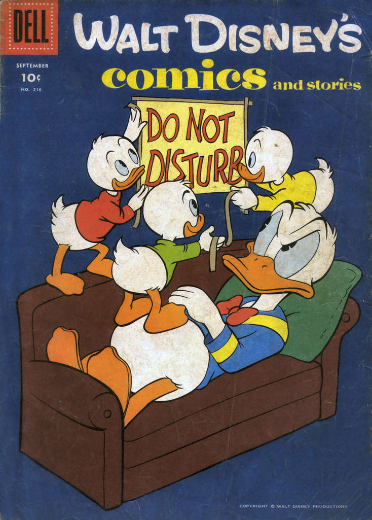 Walt Disney’s Comics and Stories #216