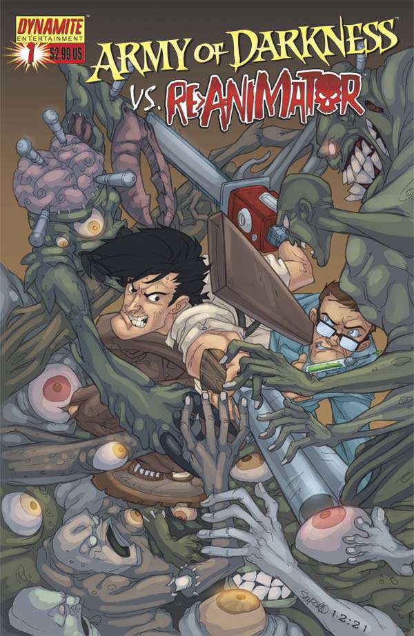 Army of Darkness vs. Re-Animator #1 Variation B
