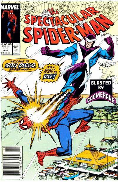 The Spectacular Spider-Man #144 Newsstand Edition