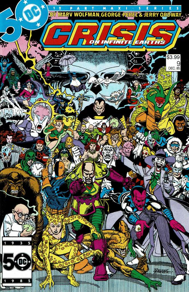 Crisis On Infinite Earths #9 Variation A