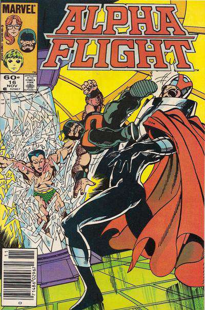 Alpha Flight (1st Series) #16 Newsstand Edition