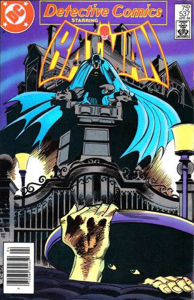 Detective Comics #537 Newsstand Edition
