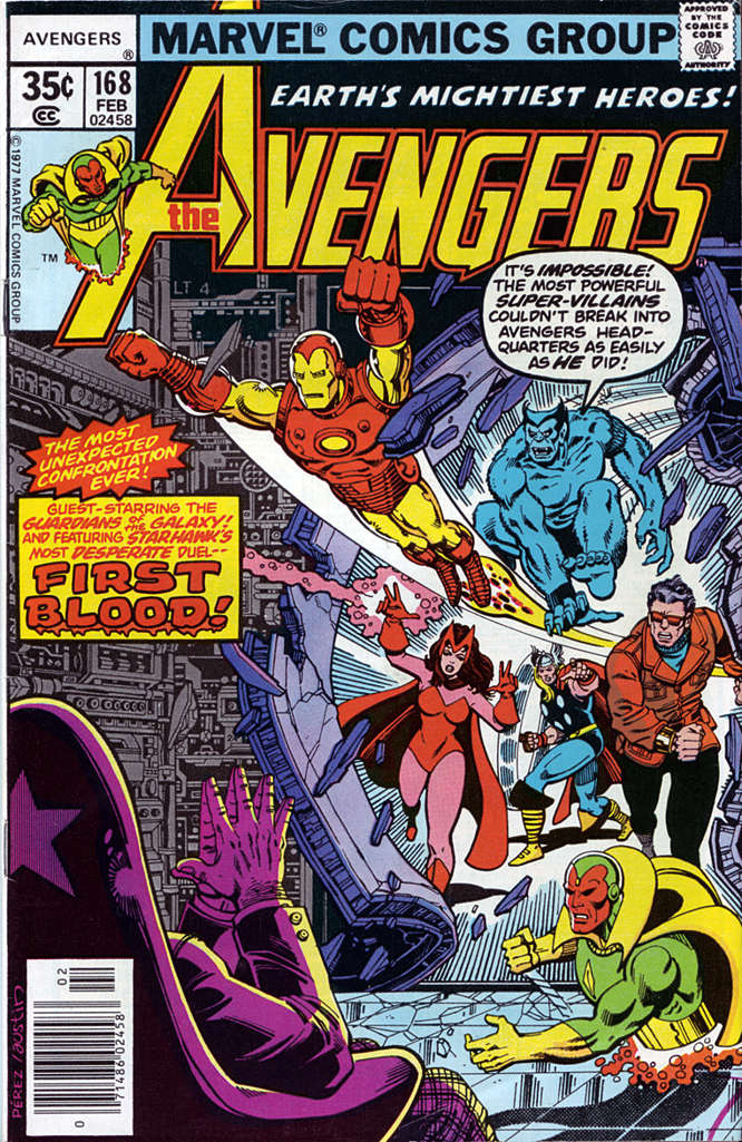 The Avengers #168