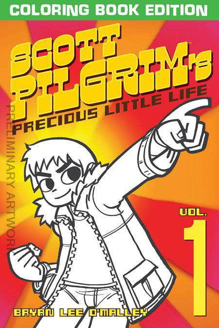 Scott Pilgrim’s Precious Little Life Coloring Book